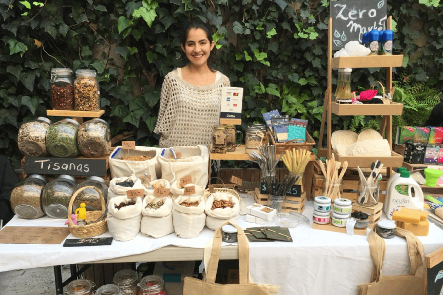 Mesa de bazar de zero market Mexico