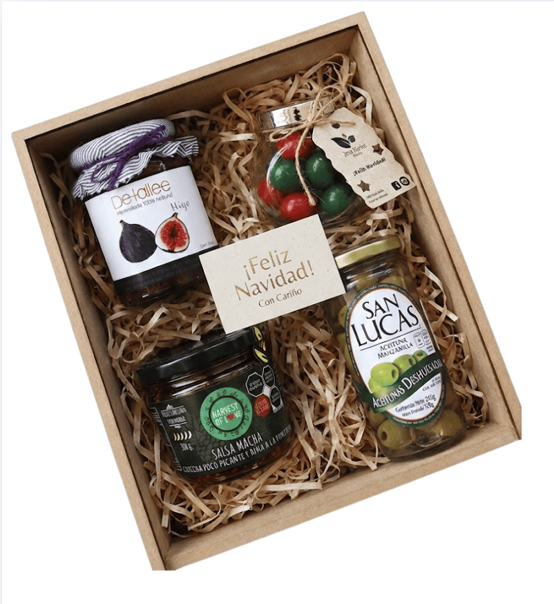 Caja de Regalo con productos gourmet