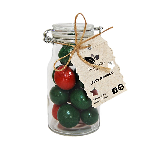 Especiero con almendrón navideño