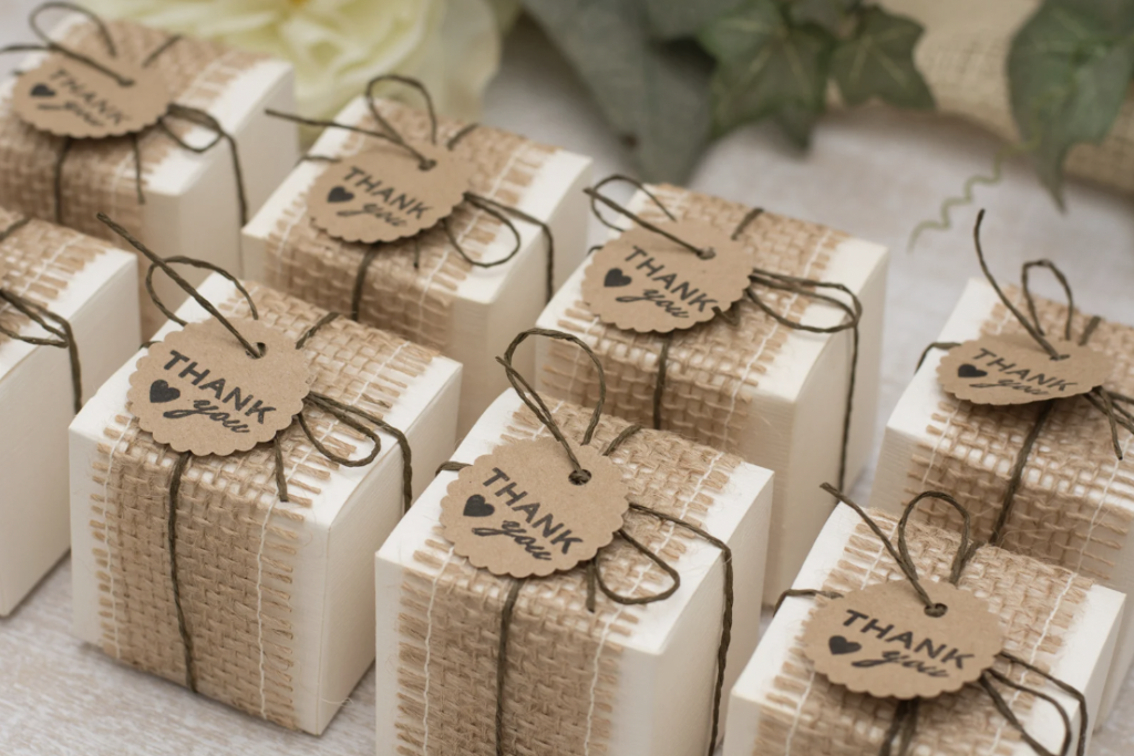 Vajitas de regalo personalizadas para eventos.